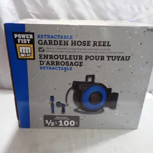 NEW Powerfist Garden Hose Reel