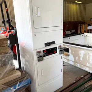 Speed Queen Commercial Double Stack Dryer, Coin Op, Unlocked, No Keys, Condition Unknown