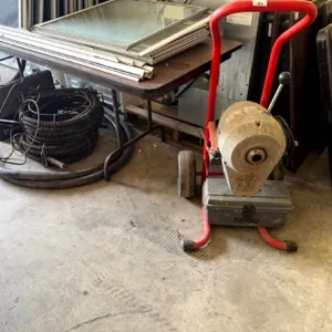 Rigid Drain Auger with Accessories