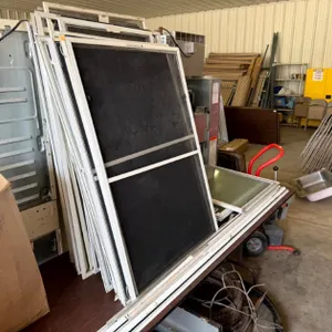 Variety of Window Screens, Windows and Trim