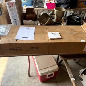 Console Table in a Box, All Parts Not Guaranteed
