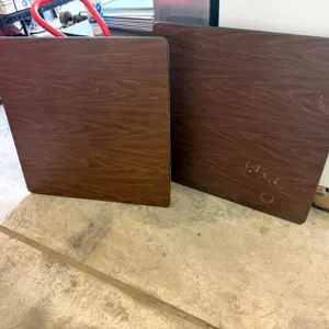 2 Wooden Folding Tables, 36 X 36