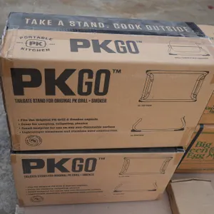 PGGO Tailgate Stands for PK Grill and Smoker