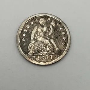 1854 Arrows Liberty Seated Dime