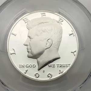 1994-S Silver Proof Kennedy Half Dollar, PCGS PR69 DCAM