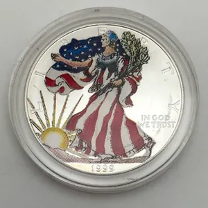 1999 1 Oz Colorized American Silver Eagle