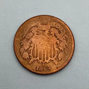 1864 2-Cent Piece