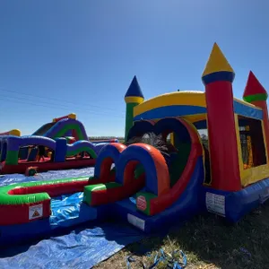 Colorful Castle Combo Inflatable