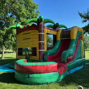 Adventure Jungle Jump Bouce House