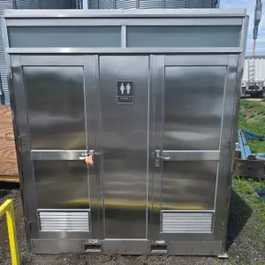 2 Stall Modular Portable Restroom