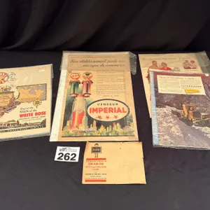 COLLECTION OF CANADIAN PETROLEUM AND AUTOMOTIVE PAPER MEMORABILIA