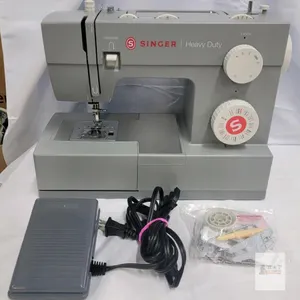 SINGER 4452 Heavy Duty Sewing Machine, 32 Stitches, 1100 SPM, Pedal & Accessories, Vietnam, S/N 079738190469