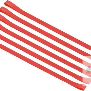 NEW Towel Bands, 6 Pack Elastic Elastic Beach Chair Towel Clips Windproof Towel Holder Silicone Rubber Bands Straps for Beach Pool Cruise Chairs, Red