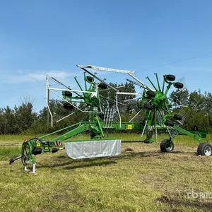 2023 Pronar ZKP900D 36 ft 2 Rotor Hay Rake (Unused)