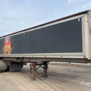 2009 Lusty EMS 8.1 m Tri/A B-Double Lead Sliding End Dump Trailer