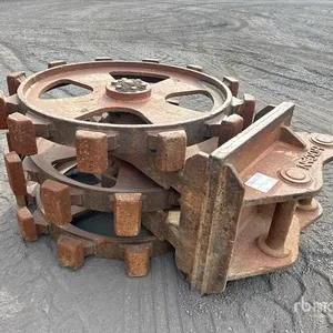 1100 mm Q/C Excavator Compaction Wheel - Fits 10 - 18 ton