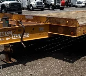 1998 Custom Weld Trailers equipment trailer