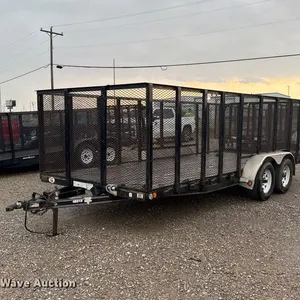 2018 P.J. Trailer Mfg Co. UL18 utility trailer