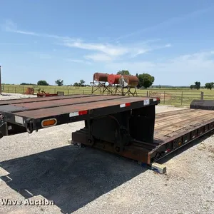 1997 Talbert lowboy equipment trailer