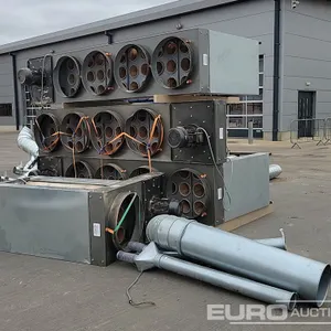 Inventair 230Volt Dust Extraction Unit (4 of), Pallet of Ducting (3 of) 