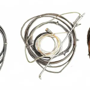 3 Plumbing Drain Augers and Sprayer Hose