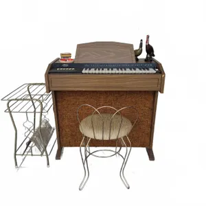 Tested Organ Company of Canada 712-C Organ, Metal Chair, Stand & Accessories
