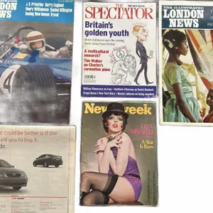 Vintage Magazine and Print Advertising Collection