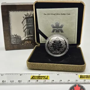 RCM Canada The 1911-2001 Proof Silver Dollar Coin : Canada's Reigning Numismatic Treasure & Mystery 