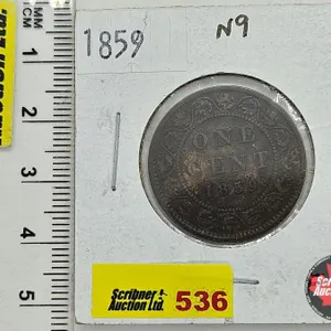 Canada Large Cent 1859