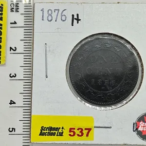 Canada Large Cent 1876H