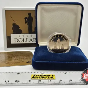 RCM Canada 1995 Peacekeeping Proof Dollar (Blue Case)