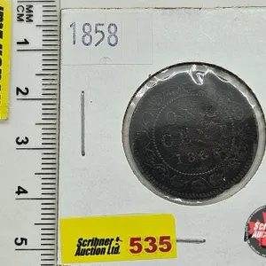 Canada Large Cent 1858