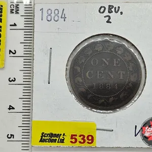 Canada Large Cent 1884