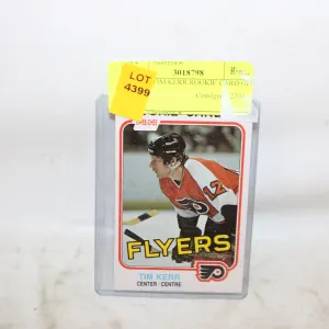 1980-81 TIM KERR ROOKIE CARD OPC