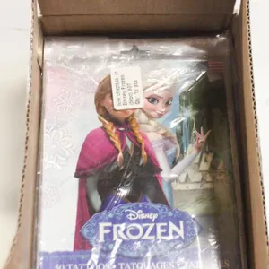 LOT OF 60 DISNEY FROZEN TEMPORARY TATTOOS