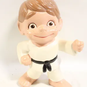 VINTAGE ATLANTIC MOLD KARATE KID CERAMIC FIGURINE