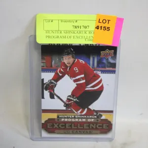 HUNTER SHINKARUK ROOKIE PROGRAM OF EXCELLENCE