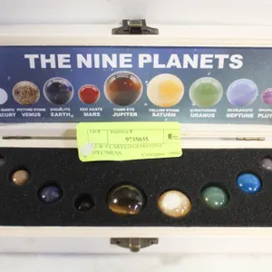 NEW 9 CARVED GEMSTONE SPECIMENS