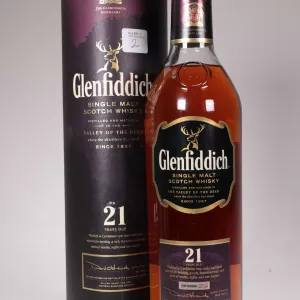 Glenfiddich/ 21 Year Old/ Single Malt Scotch Whisky/ 750ml/ 40% ABV
