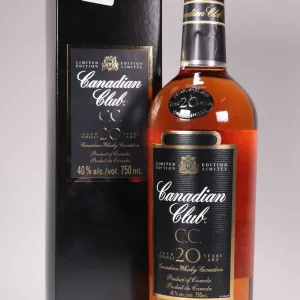 Canadian Club/ 20 Year Old/ Canadian Whisky/ 750ml/ 40% ABV