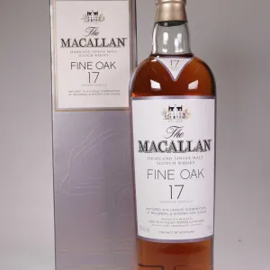 The Macallan/ Fine Oak/ 17 Year Old/ Highland Single Malt Whisky/ 750ml/ 43% ABV
