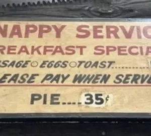 Snappy Service 5' Menu Board