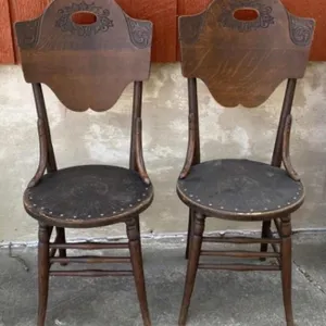 Pressed Back Dinette Chairs
