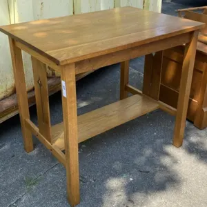 Mission Oak Library Table