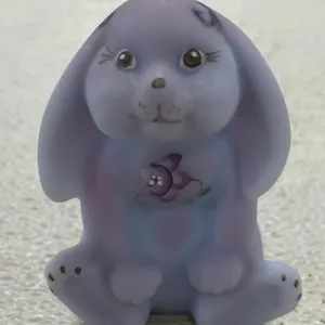 Fenton Hand Painted Rabbit
