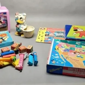 Many Mickey Mouse & Disney Items