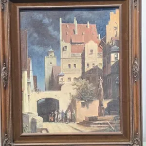 Carl Spitzweg Copy Framed Print by H Paul