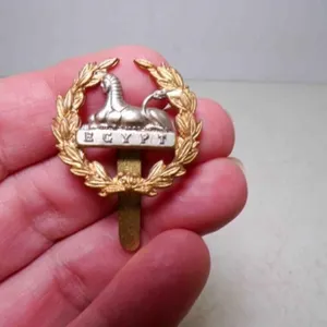 Antique British Army Gloucestershire Regiment Back