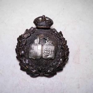 Antique Great Western Railway (GWR) Police Helmet