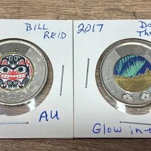 2 Commemorative Canada $2 Coins.
